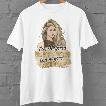 SHAKIRA - Remera 100% algodón premium- Cód. SHA040